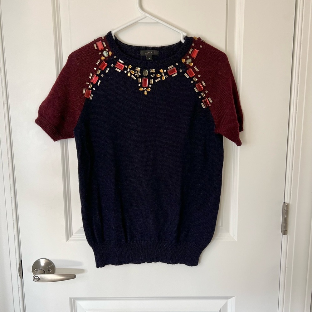 J Crew Alpaca and Merino Wool Blend Sweater
